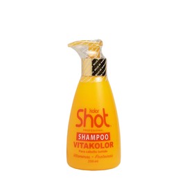 Shampoo para Cabello Teñido Vitakolor con Colágeno, Protección UV, Prolonga el Color del Tinte por más Tiempo, Hidrata y Limpia en Profundidad, Proporciona Brillo y Sedosidad, 250ml.
