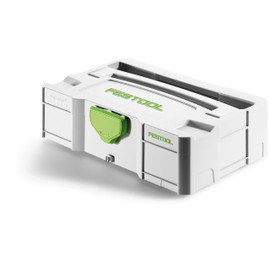 Festool 499622 Systainer SYS Mini TL Storage Case, White,green,grey
