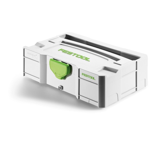 Festool 499622 Systainer SYS Mini TL Storage Case, White,green,grey