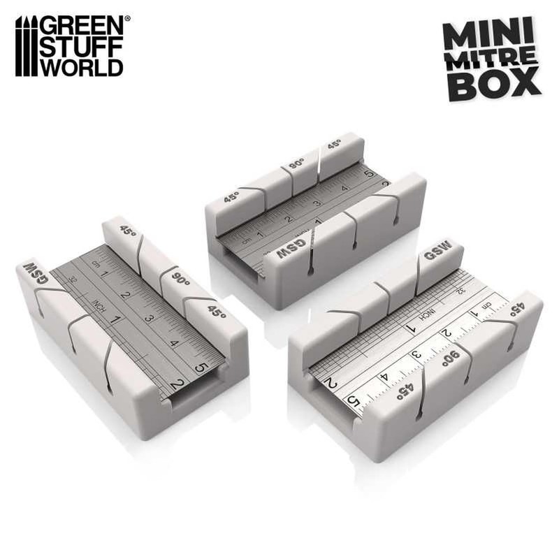 Green Staff World GSWD-12936 Mini Miter Box Saw Cutting Guide