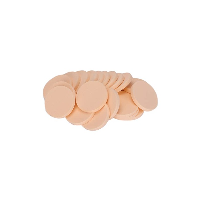 Esponja de Maquillaje Redonda de 20 Piezas