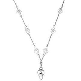 Women's Fashion Lanyard Necklace Chain Lanyard Super Strong for Keys Badge Holder (03)