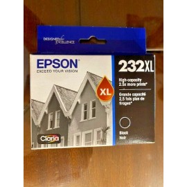 For Epson Epson T232XL High-Yield Black Ink Cartridge, T232XL120-S , New!  2027 and over