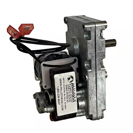Gleason Avery 1 RPM Clockwise Pellet Stove Auger Feed Motor, Hole in Shaft, 1 Yr Warranty, USA