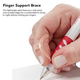 Finger Splint, 3 Pieces Finger Smoother Joint Attachment Support Finger Support for Arthritis, Mallet Finger, Finger Joint Protection, Mallet Finger Splint, 3 Sizes, 4 5 6