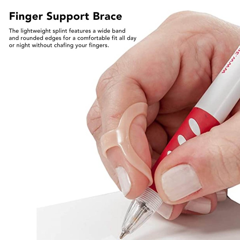 Finger Splint, 3 Pieces Finger Smoother Joint Attachment Support Finger