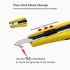 Professional Acrylic Plexiglass Sheet Cutter Scoring Knife Tool,With a Curved