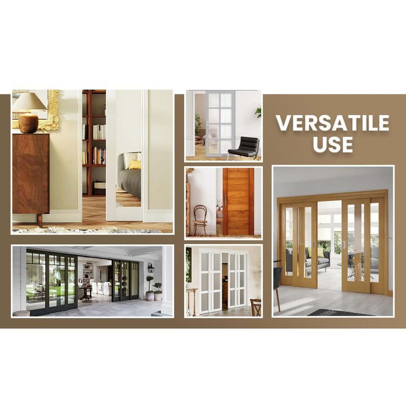 3 Pairs - Pocket Door Bottom Guide - Jamb Mounted