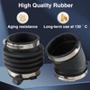 FUSCH Set of Air Intake Resonator Hose Tube Boot Duct
