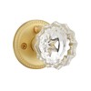 EHOMEWARE 1 Pack Glass Door Knobs Interior, Door Locks for