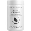 Codeage Grass Fed Beef Organs Supplement – Glandulars Supplements -