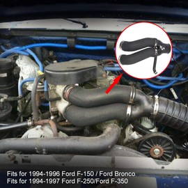 Surwit F6TZ9B659AD A ir Cleaner Duct Hose Compatible with F'-ord 1994-1996 F'150 Bronco 1994-1997 F250 F350 5.0L 5.8L- Part# F6TZ-9B659-AD