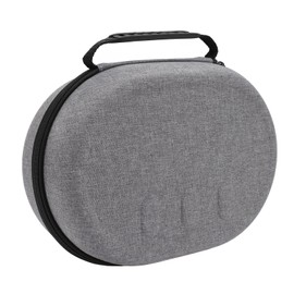 Hard Shell Carry Case for Meta Quest 3, Portable Handbag, Travel Protective Case for VR Headset, Touch Controller Storage Bag with Double Zip, Shock Absorption