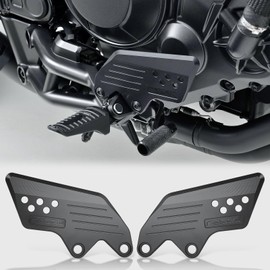 WOOGA Motorcycle Front Footrest Protection Cover Foot Peg Footrest Set Heel Plates Step Hold Plate Protection Protector Suitable for Rebel CMX1100 / DCT Accessories 2021-2025