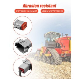 OBD2 Engine Diagnostic Connect Cable Marine 6 Pin 8 Pin Fit for Volvo Vocom Vodia Scanner Fit for Vodia 5 Truck Industrial Parts Compatible with Penta Cable Replace 21EN-32360 21EN-32380