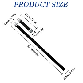 2 Pack TV Safety Straps, HhdvdyWgd TV Anti Roll and Rewind for Baby Proofing – Secure Flat Screens, Dresser, Cabinet to Wall/Stand, Heavy Duty Earthquake Straps