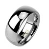 Tapsi´s Coolbodyart Tisten Titanium Tungsten Silver Ring 8mm Wide High
