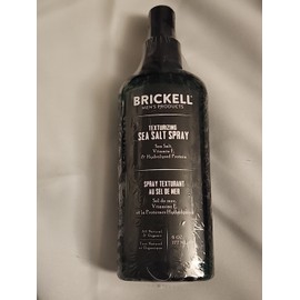 Brickell Men's Texturizing Sea Salt Spray for Men Natural & Organic 6 Oz.