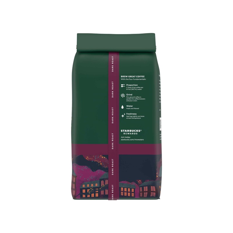 Starbucks Ground Coffee, Dark Roast Coffee, French Roast, 100% Arabica,