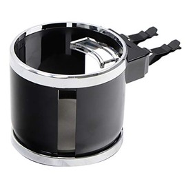 Streetwize SWCH2 Drinks Holder - 10.5 cm Deep - Air Vent Fitted Beverage Cup, Bottle, Can Holder Caddy with Attachable Clip | Interior Car Accessories