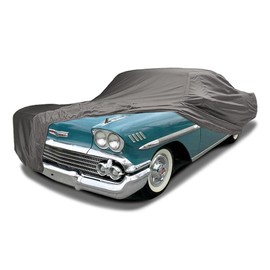 CarsCover Custom Fits for Chevy Impala 1958 Car Cover Ironshield Leatherette All Weatherproof Waterproof 100% Block Sun, Rain, Dust
