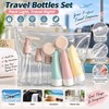 Refillable Travel Bottles for Toiletry Storage – Portable Liquid Containers