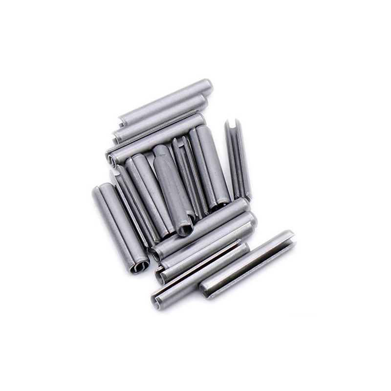 D4 (4mm x 26mm) Slotted Spring Pin (Heavy) - Stainless