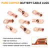 0000 Gauge Pure Copper Lugs 4/0 AWG-1/2" Ring Terminal Cable