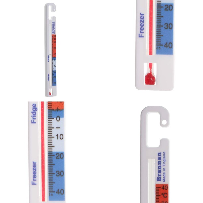 Brannan Vertical Fridge Freezer Thermometer- Can Be Used In Fridge