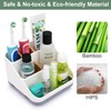 Chintu Bathroom Toothbrush Holders for Countertop - Electric Toothbrush Organizer