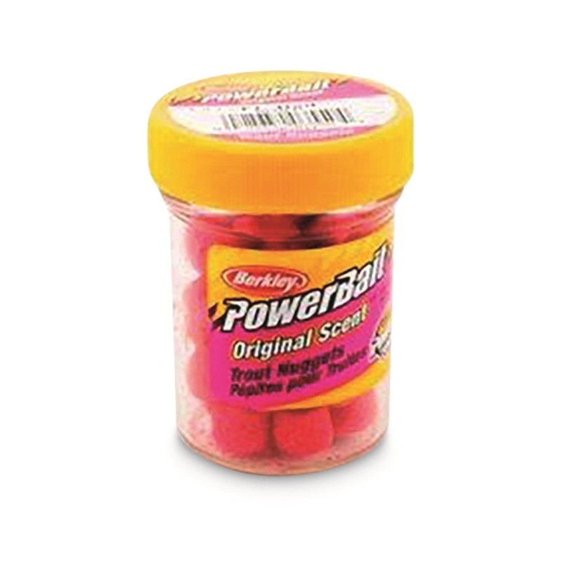 Berkley, PowerBait Power Nuggets Dough Bait, Fluorescent Orange, 1.1-Ounce