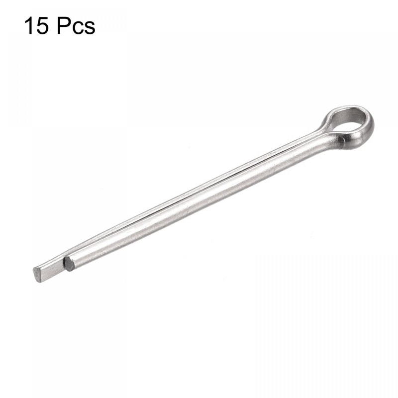 sourcing map Split Split Split Pin 2.5 mm x 30