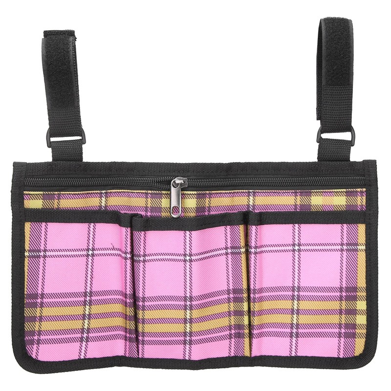Multifunctional Wheelchair Side Bag Durable Waterproof Chair Side Pocket Storage