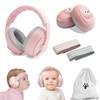 Dsocool 2-IN-1 Baby Ear Muffs Noise Protection up to 48