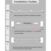 Tension Curtain Rod By EZFurni,123-160 Inches, Heavy Duty Tension Rod,Adjustable