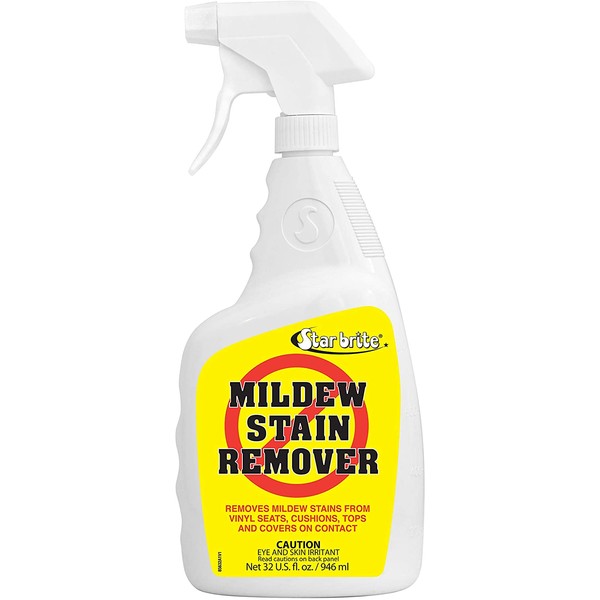 Star Brite Mold & Mildew Stain Remover + Cleaner – Lifts Dirt & Removes Mildew Stains on Contact