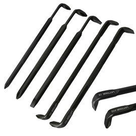 LATTOOK Right Angle Offset Screwdriver Set, 5PCS 90 Degree Z-Type & L-Type Double End Low Profile With Phillips and Slotted for Tight Narrow Space