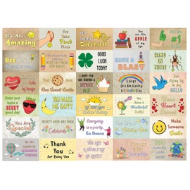 Encouraging Lunch Box Notes (4 Set X 30 Designs)