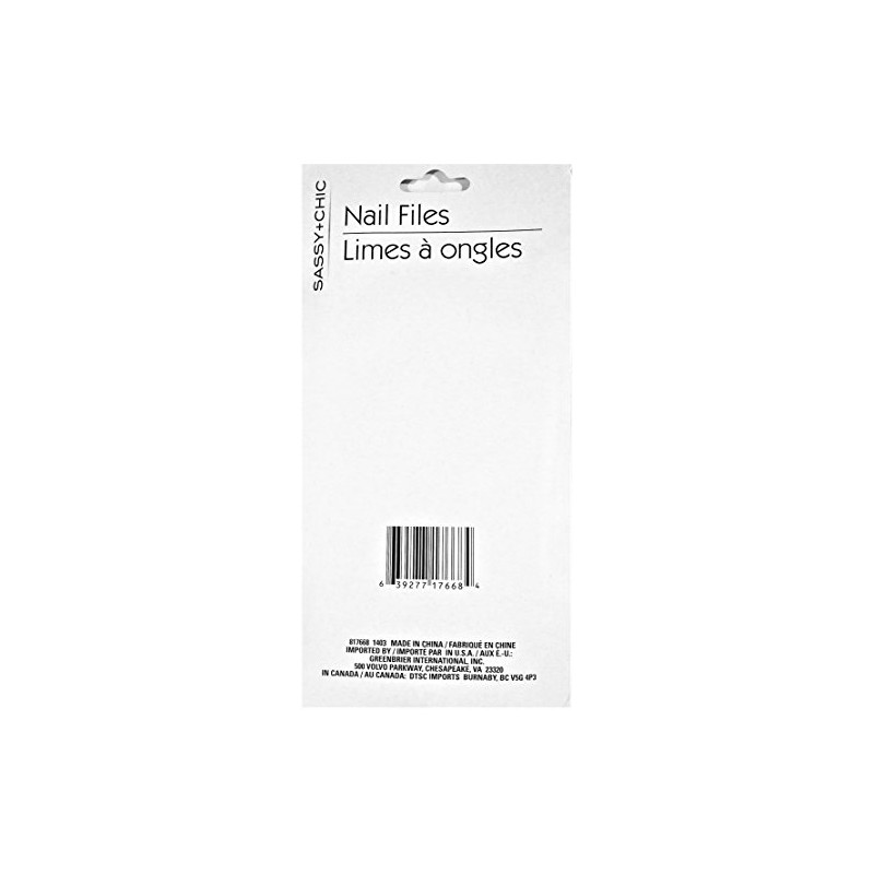 Nail Files, 4 Count