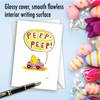 NobleWorks Easter Funny Paper Card with 5 x 7 Inch