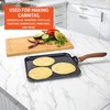 IMUSA 11 Inches Square Griddle Pan with Cool Touch Handle,