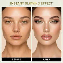Ucanbe Paleta Facial Horneada 10 Colores Con Brochas