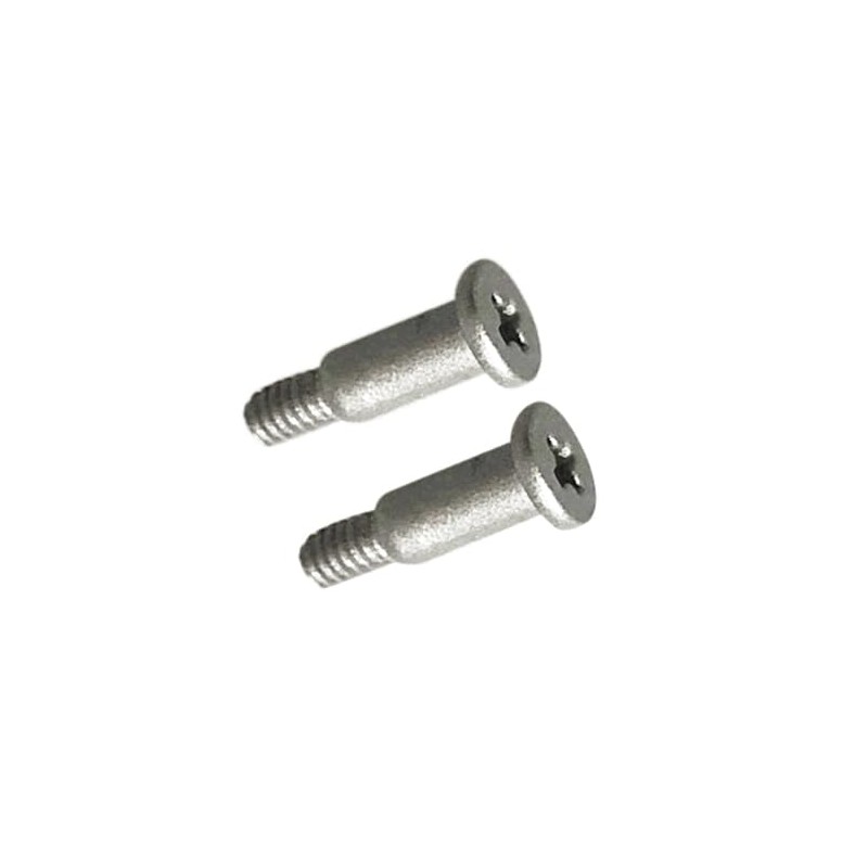 ZAHARA Black 12PCS Bottom Cover & 2PCS Nameplate Screws Replacement