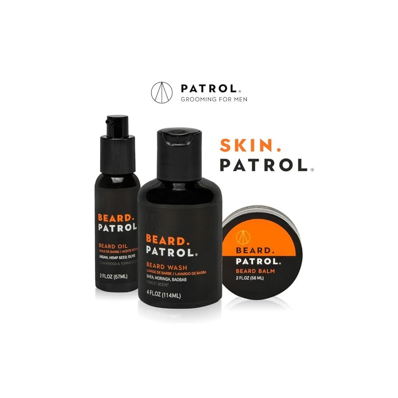 Beard Patrol Beard Wash Cleanser and Conditioner in One -