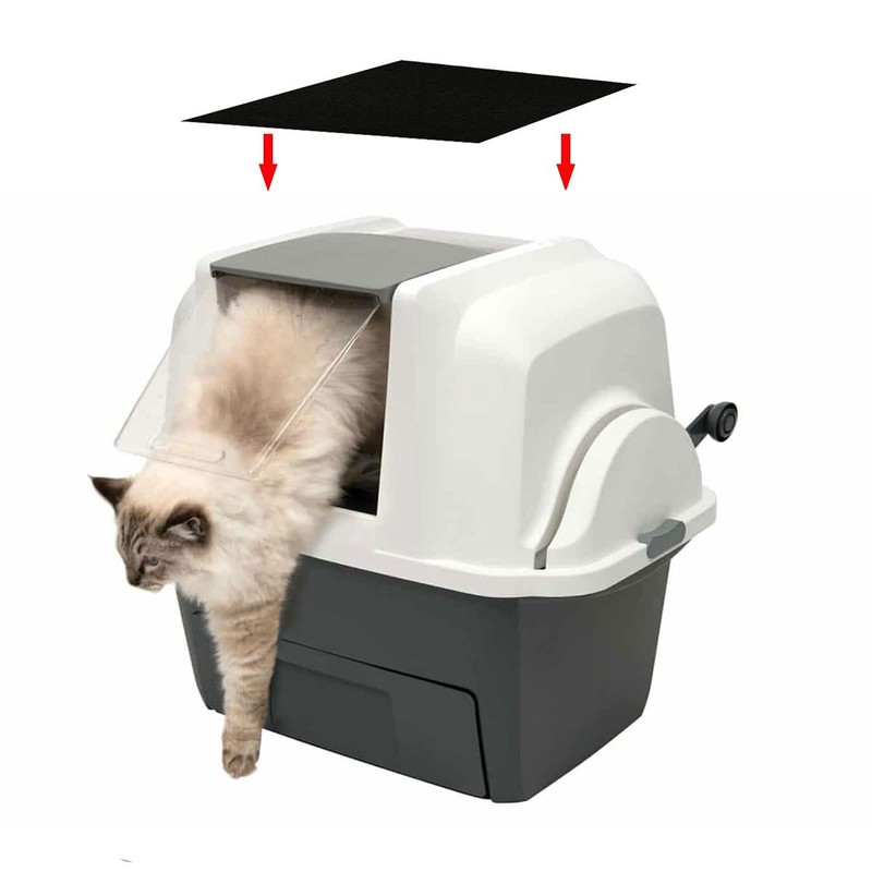 6 Pack Carbon Odour Filter Replacement Cat Litter Tray Filter