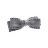 Vingtaine H7403-GY Ruffled Ribbon Barrette, Cute, Adult, Cute, Hair Clip,