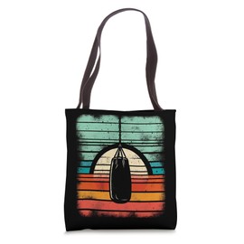 Vintage Boxing Bag Sunset Tote Bag