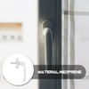 ARTIBETTER Aluminum Alloy Window Handle Crank: White Lockable Casement Window
