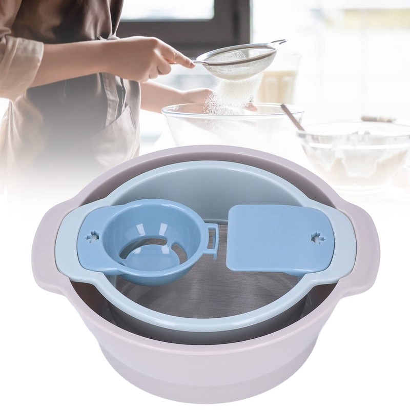 Pollen Sieve, 4-Piece Pollen Sieve Set, 24.5 x 7.8 cm,