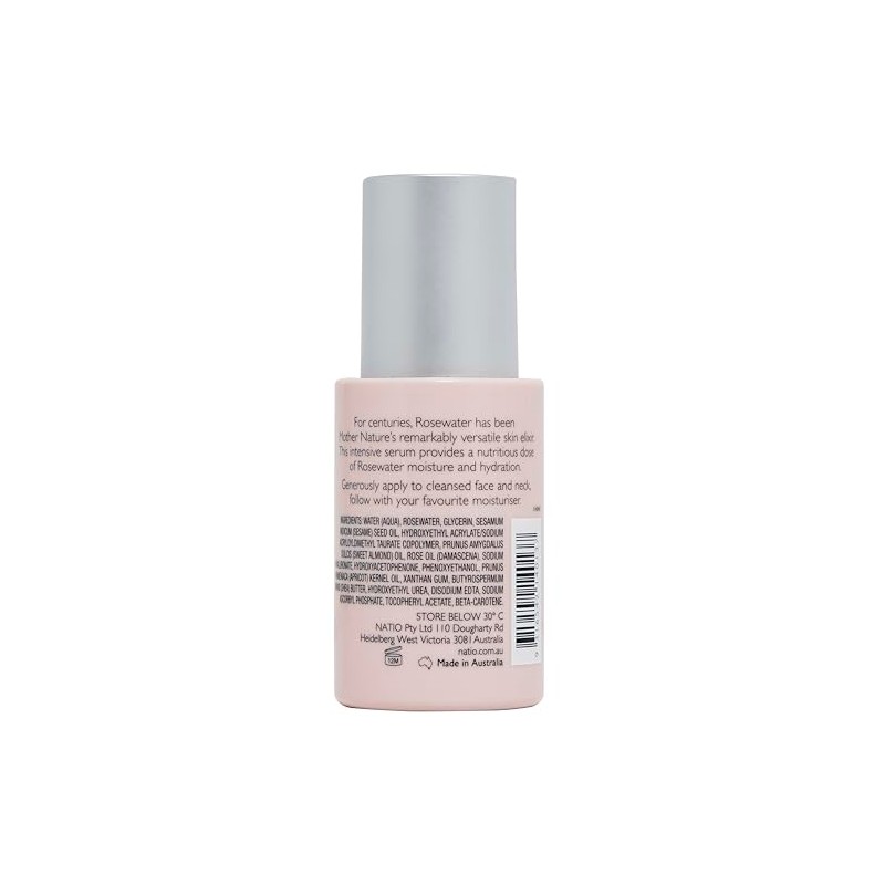 Rosewater Antioxidant Serum by Natio for Women - 1 oz